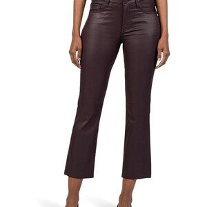 NWT Kut From the Kloth Purple Wide Leg Raw Hem Pants 2